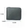 RFID Protected Genuine leather zipper mens designer wallets male fashion casual cow leather Coin zero card purses no460