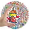 50Pcs Graffiti Stickers for Milk Tea Cup Non-Random For Car Bike Luggage Sticker Laptop Skateboard Motor Water Bottle Snowboard wall Decals Kids Gifts