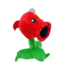 Party Toys 15-20cm Plants Plush Toys PP Cotton Anime Doll Cherry Bomb Wall-Nut Pillow Sunflower Kids Room Decor Birthday Gifts