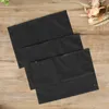 Black Frosted Clothes Packaging Zipper Bags Plastic Ship Sealed Waterproof for Underwear Pouches