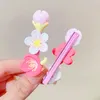Accessori per capelli Piccoli fiori Clip per neonate Bambini Grips Pins Floral Barrettes Abbigliamento per bambini