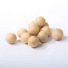 卸売他の芸術品や工芸品1インチ木製ボール未完成の丸い木製硬材バーチスモールボール
