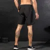 Herren-Shorts, Fitnessstudio, Bodybuilding, für Männer, Fitness, kurze Strumpfhosen, Taschen, Jogger, Unterhose, aktive Jogginghose