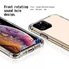 Soft TPU przezroczyste przezroczyste obudowę telefoniczne ochronę okładki szokowe obudowy dla iPhone'a 14 13 12 11 Pro Max 7 8 x xs Samsung S22 S21 S20FE Ochrona tylnej okładki