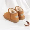 crianças botas criança Austrália botas ugglies mini botas designer sapatos quentes meninas sapato crianças bebê juventude bota de neve clássico crianças inverno couro genuíno