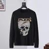 Men's Sweaters Men's Designer Rhinestone Punk Clothes Drop Hip Hop