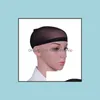 Wig Caps 2Pcs Hair Mesh Cap Nets Liner Hairnet Snood Glueless Dome Stretchable Elastic Net Drop Delivery Products Accessories Dhybv