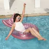 Life Vest Buoy 110# Blue Pink Mermaid Backrest Ring Fealatable Swimming Laps Floating Ring Swimming Pool Beach Party Toy T221214
