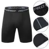 Shorts masculinos Novo fitness masculino seco rápido compressão elástica compressão calças de treinamento homens que executam conforto preto cinza y2211