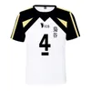 Herr t-skjortor haikyuu sport t-shirt cosplay tryck unisex kort ￤rm sommar personlighet mode topp m￤ns o-hals streetwears