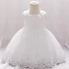 Vestidos de niña 2022 bebé verano apliques encaje vestido infantil princesa niño cumpleaños fiesta boda ropa