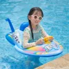 Vida Vida Bóia Rooxin Anel de natação de barco aquático para bebês piscina infantil Brinquedos infláveis ​​Círculo de nadar com o volante do volante T22121214