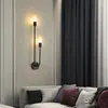 Wall Lamp Modern Light Luxury Led Lights Bedroom Bedside Long Strip Kitchen Living Room Background Corridor Lighting