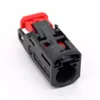 2307206-1 1 PIN Female Black Te Connectivity PBT GF30 Auto Electrical Wire Harness Connector