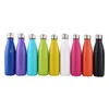 Double Walled Vacuum Insulated Water Bottle Cup Cola Shape Stainless Steel 500ml Sport Flasks Thermoses Travel Bottle Kettles