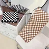 Trendy Chessboard Plaid Scarf Winter Warm Lengthen and Thicken Shawl Artificial Cashmere Scarfs