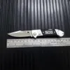 SIG FA02 Składający nóż Szybki otwór 440C Blade G10 Stal Rączka 58HRC Pocket Camping Noże Białe kolory Półoutomatyczne narzędzia Półoutomatyczne