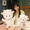 White Sheep Lamb Plush Toy Stuffed Animal Doll Pillow Baby Kids Children Girl Girlfriend Birthday Gift Home Bedroom Decor