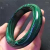 Bracelet véritable naturel vert Malachite cristal guérison pierre perle femme homme charme 60MM