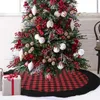 Decorações de Natal Saias de árvore de Natal e padrão Móveis de casa simples Ornamentos de capa de capa de base do quarto ano