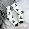 Herensokken Schotse terriër kijken naar een vlinderheren bemanning unisex grappige Scottie Dog Spring Summer Herfst Winterjurk