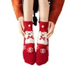 Christmas Socks Women's Coral Hair Thickened Warm Christmas Cartoon