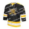 College Hockey Wears Nik1 2020 Mens ita State Shockers Hockey Jersey Embroidery Stitched Customize any number and name Jerseys