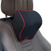 車ネックの枕メモリフォームヘッドレストユニバーサルオートヘッドサポートソフトシートプロテクター