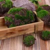 Dekorativa blommor 6 st/packar naturgr￶n skum Moss Stone Home Garden Decoration Micro Landscape Creative Diy Miniature Artificial Plant