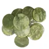 Figurines décoratives 3 6 10pcs 4-5cm Jade Slab Slice Healing Gemstone Cristaux Et Pierres