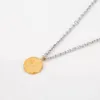 Chains Coin Necklaces Gold Color Punk Male Stainless Steel Chain Necklace For Men Jewelry Gift