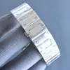Blue Square Mens Watch 40mm Genève äkta rostfritt stål Mekaniska klockor Fall Armband Auto Date Watches Male Wristwa2628
