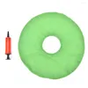 Pillow Plush Fabric Seat Hemorrhoid Sitting Donut Massage Inflatable Round