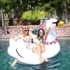 Life Vest Buoy Inflatable Swimming Ring Giant Swan Pool Float Ride-OnSwan Pool Swimming Ring Holiday Party Water Fun Toys s Boias Piscina T221214