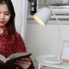 Настольные лампы светодиодные настольные лампы USB Power Geating Book Book Light Touch Touch Blough Diming Современный декоративный трехцветный выключатель