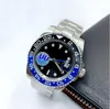 Męskie automatyczne zegarki mechaniczne ceramiki 41 mm Pełne stali nierdzewne Swimowe zegarek Sapphire Luminous Watch Business Casual Montre de Luxe