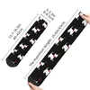 Chaussettes pour hommes Scottish Terrier Love Men's Crew Unisex Fun Scottie Dog Printemps Été Automne Hiver Robe