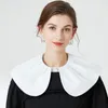 Bow Ties Korean Big Lapel Fake Collar For Womens False Neckwear Decorative Female White Shirt Detachable Accessories