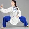 Vêtements ethniques Tai Chi Uniforme Chinois traditionnel Vêtements Taichi Wushu Martial Arts Suit Morning Exercise Sportswear 11041