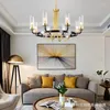 Pendant Lamps Nordic Led Iron Luminaire Suspendu Monkey Lamp Chandelier Commercial Lighting Dining Room Living