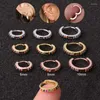 Orecchini a cerchio Cartilagine Donna Oro/Oro rosa/Argento Colore Rotondo Cerchio Orecchino Osso dell'orecchio Anello al naso Piercing Bijoux Aretes Mujer