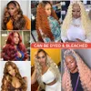 Lace Wigs 30 40 Inch Curly Front Human Hair for Women Fulll Pre Plucked 13x4 Hd Frontal Brazilian Short Bob Deep Water Wave Wig 221212