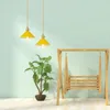 Pendant Lamps Nordic Twisted Cord Colorful Lamp E27 Christmas Decor Home Lighting Living Room Study Dinning Bedside Hanging