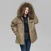 Pelliccia da donna Pai Conquer Coat Grass Winter Female Otter Hair Bile interno One Piece