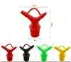 500pcs Silicone Double Soy Sauce Liquid Red Wine Pourers Flow Wine-Bottle Stoppers Pour Spout Bottle Stopper Decanter Pourer Aerating SN5055