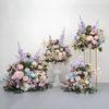 Decoratieve bloemen Silk Rose kunstmatige bloemenbal Hydrangea Pioenen centerpieces Party Bruiloft Achtergrond Decor Decor Tafel Bloem