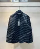xinxinbuy Men designer Tee t shirt Paris Double letters print long sleeve cotton women khaki gray black white XS-L