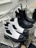 Yeni Mary Jane Boots Moda Çok Yönlü Yuvarlak Kafa Unisex Business Rasyal Stil