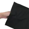 Zwarte matte kledingverpakking Zipperzakken Plastic scheeps verzegeld waterdicht voor ondergoedzakken