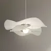 Nordiska ins hängslampor ledade Pleasted tyghänge Lights Fixture American Modern Hanging Lamp Europeiska sovrumsstudie Matsdagsrum Hem Interiörbelysning